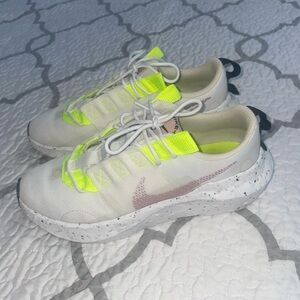 Nike Crater Impact White Pink Glaze Women’s Sneakers Size 7.5